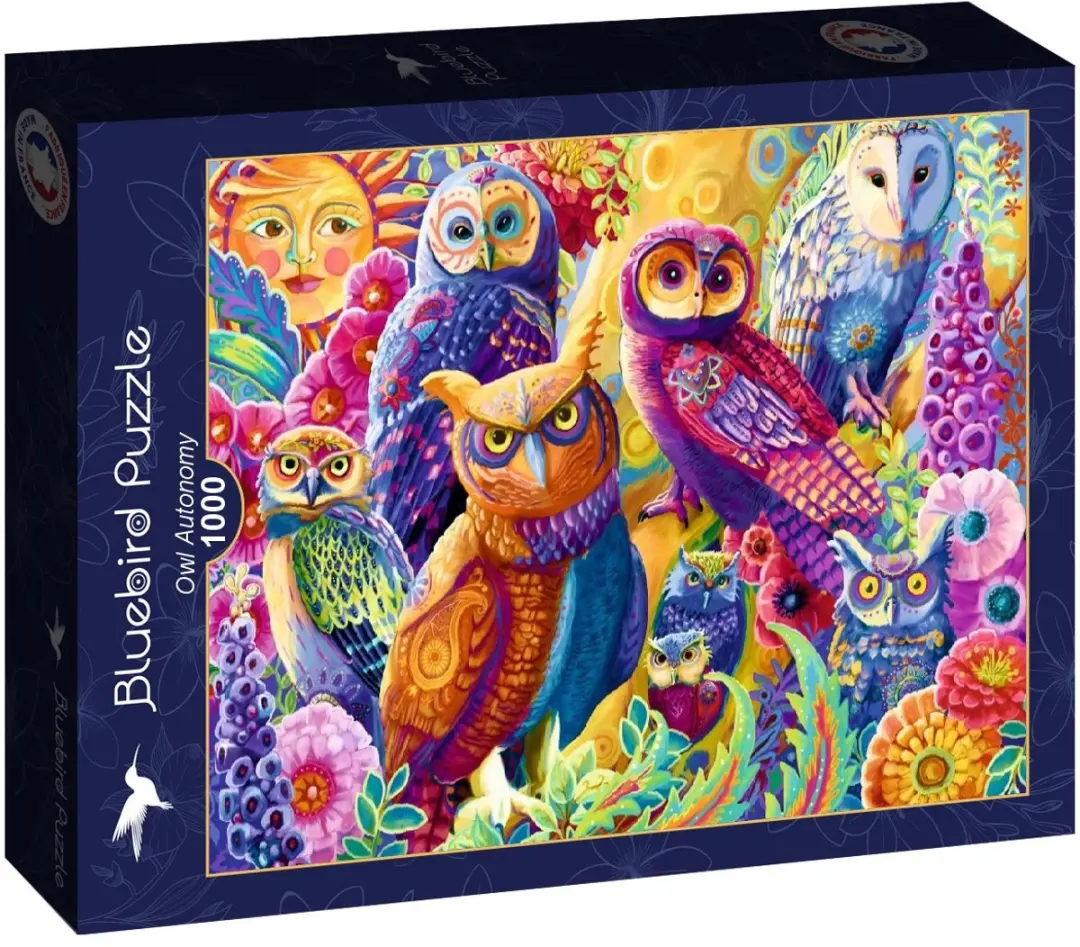 Bluebird Puzzle Owl Autonomy 1000 Stuks - 1000 Puzzelstukjes - Meerkleurig
