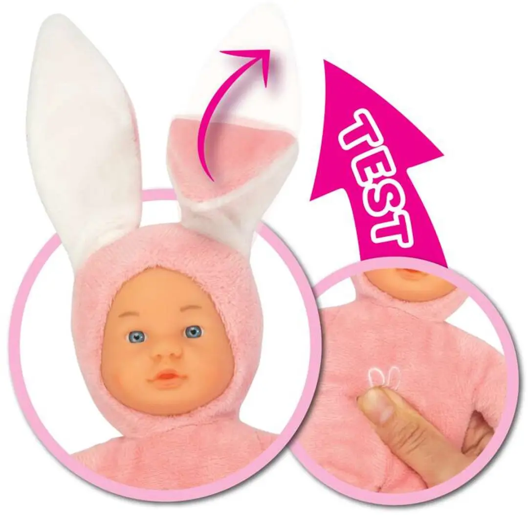 Simba Laura Funny Bunny - Roze - afbeelding 2 van 4