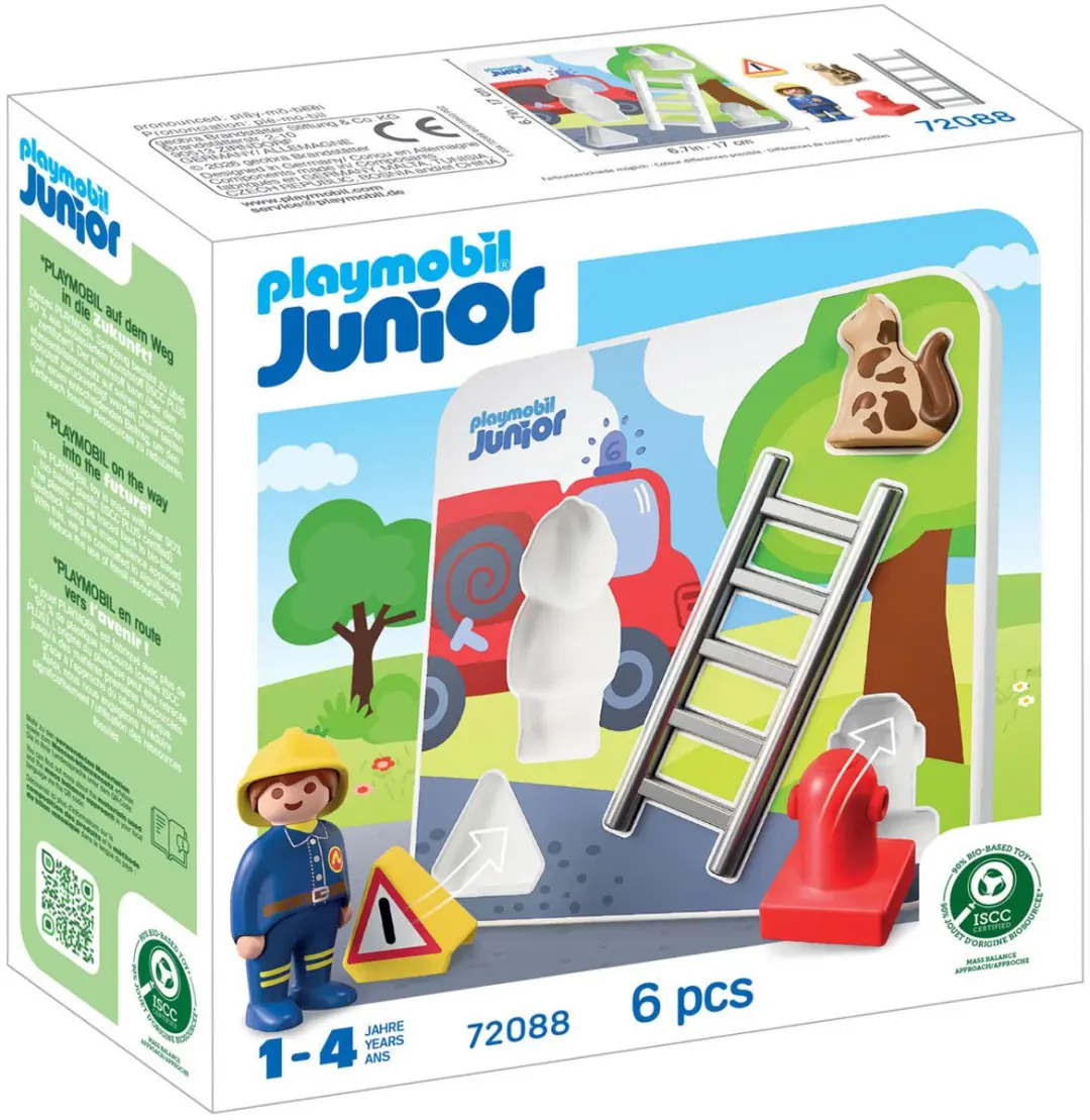 Playmobil Junior Brandweerpuzzel 72088