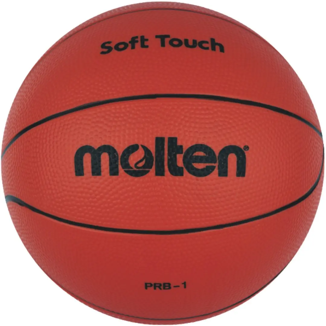Molten PRB-1 Soft Touch Basketbal - Oranje - afbeelding 2 van 3