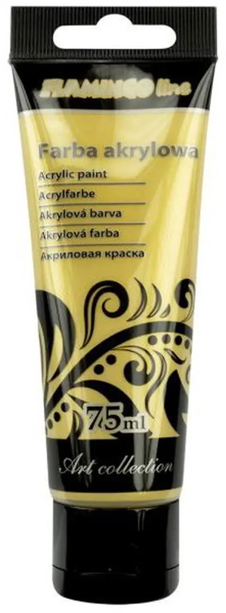 Flamingo Acrylverf Goud 75ml