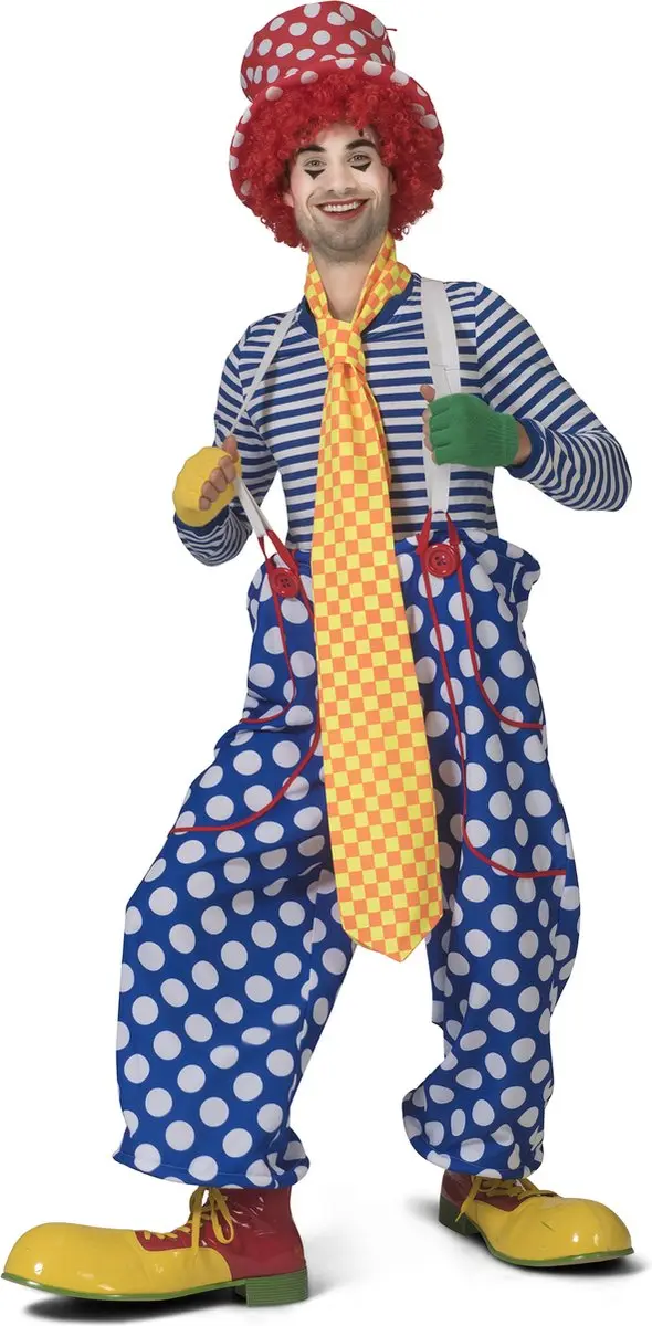 Mega stropdas clown Abel