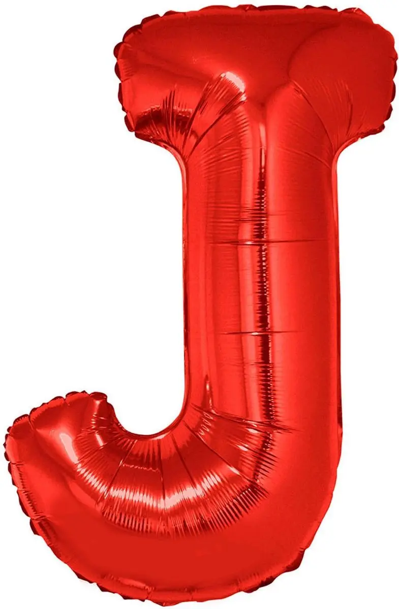 ESPA - Rode aluminium letter ballon - Rood