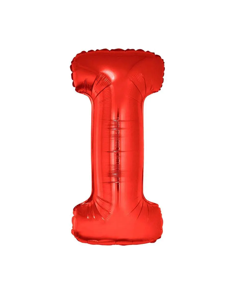 ESPA - Rode aluminium letter ballon - Rood