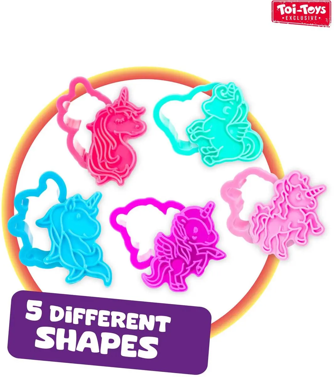 Toi-Toys Sculptidough Kleiset Eenhoorn - 5 Stuks - Multicolor