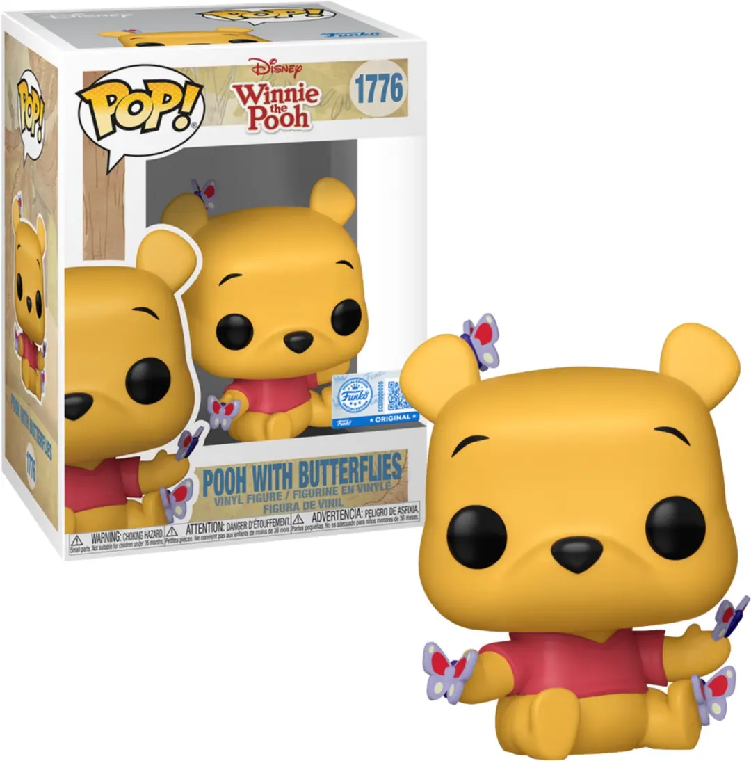 POP DISNEY: WTP- POOH W/BUTTERFLIES
