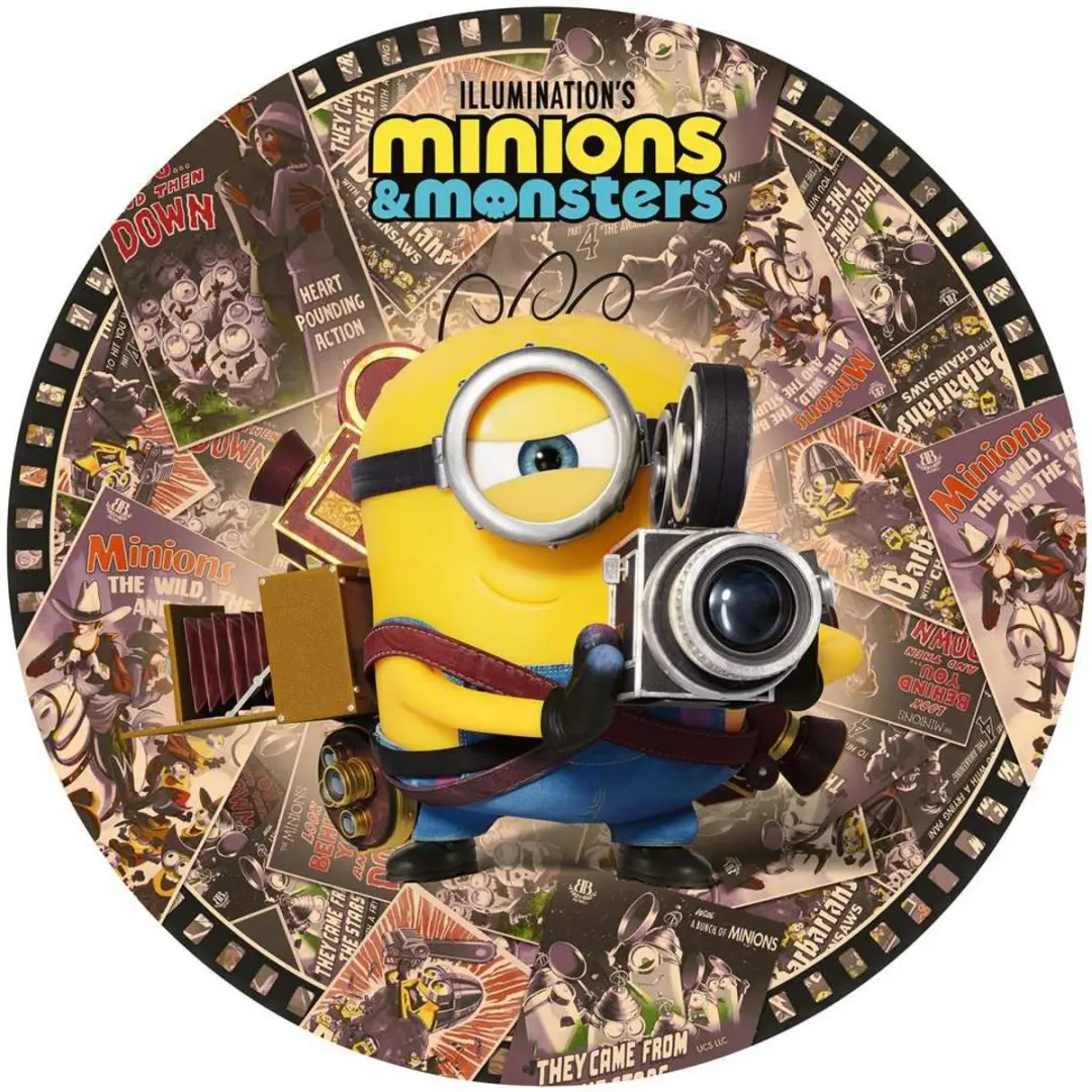 Ravensburger Minions & Monsters Cirkelpuzzel 500 Stuk