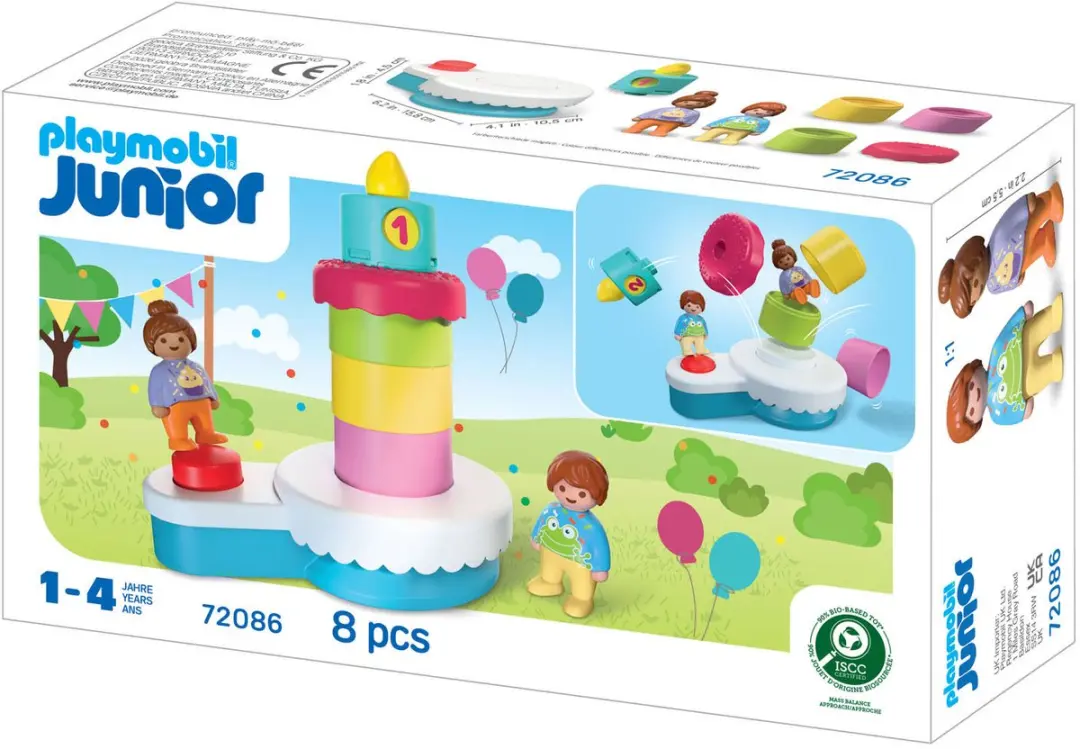 Playmobil Junior Verjaardagstaart 72086 - Multikleur - afbeelding 2 van 4