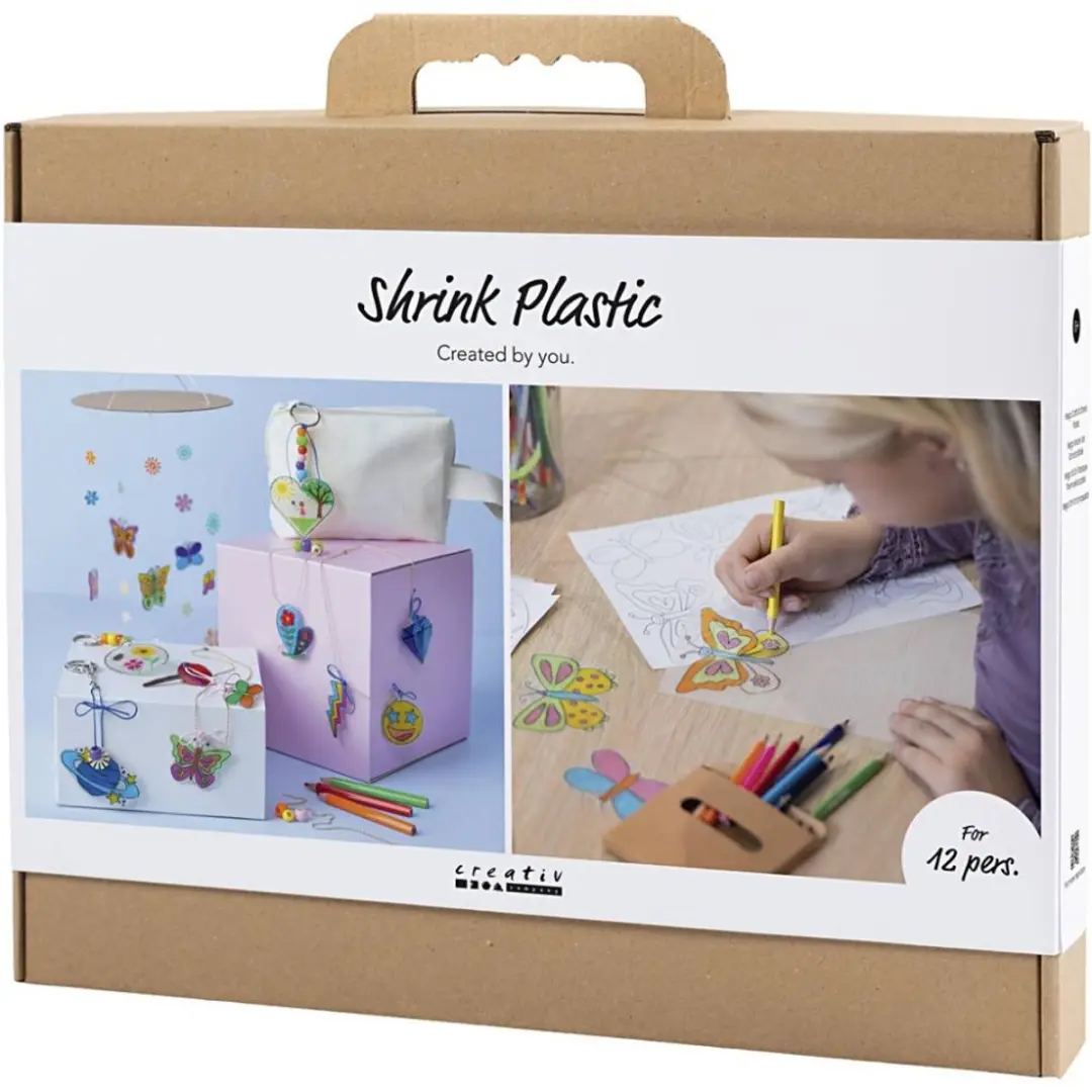 Creativ Company Craft Kit Shrink Plastic - Meerkleurig
