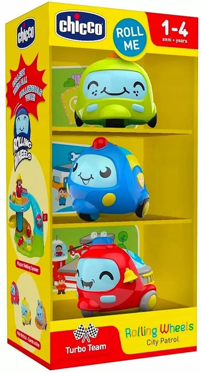 Chicco Patrouille Stadsvoertuigen Set - 3 Stuks - afbeelding 5 van 5