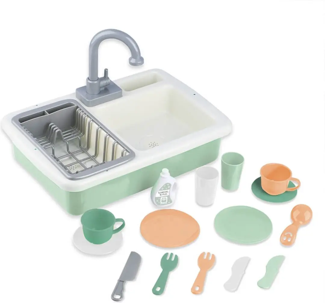 Eurekakids Speelgoed Gootsteen met Stromend Water