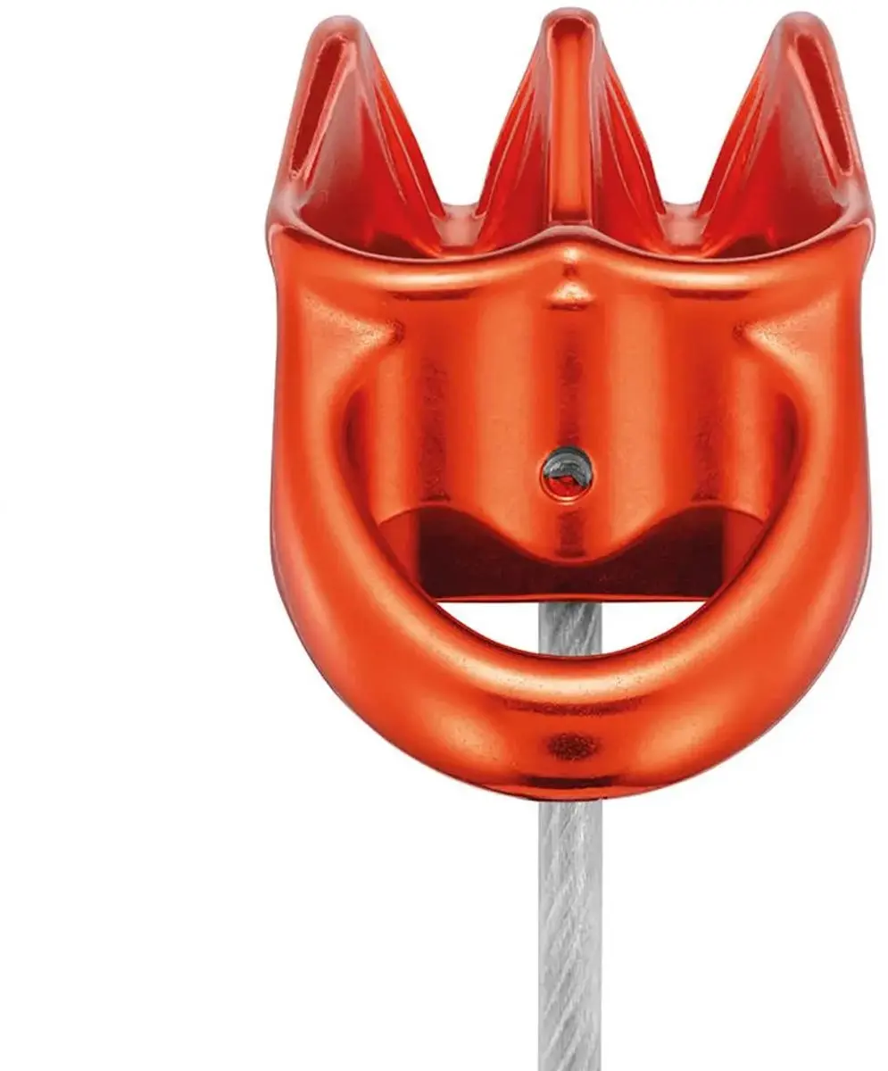 Petzl Reverso Zekeringsapparaat - Rood