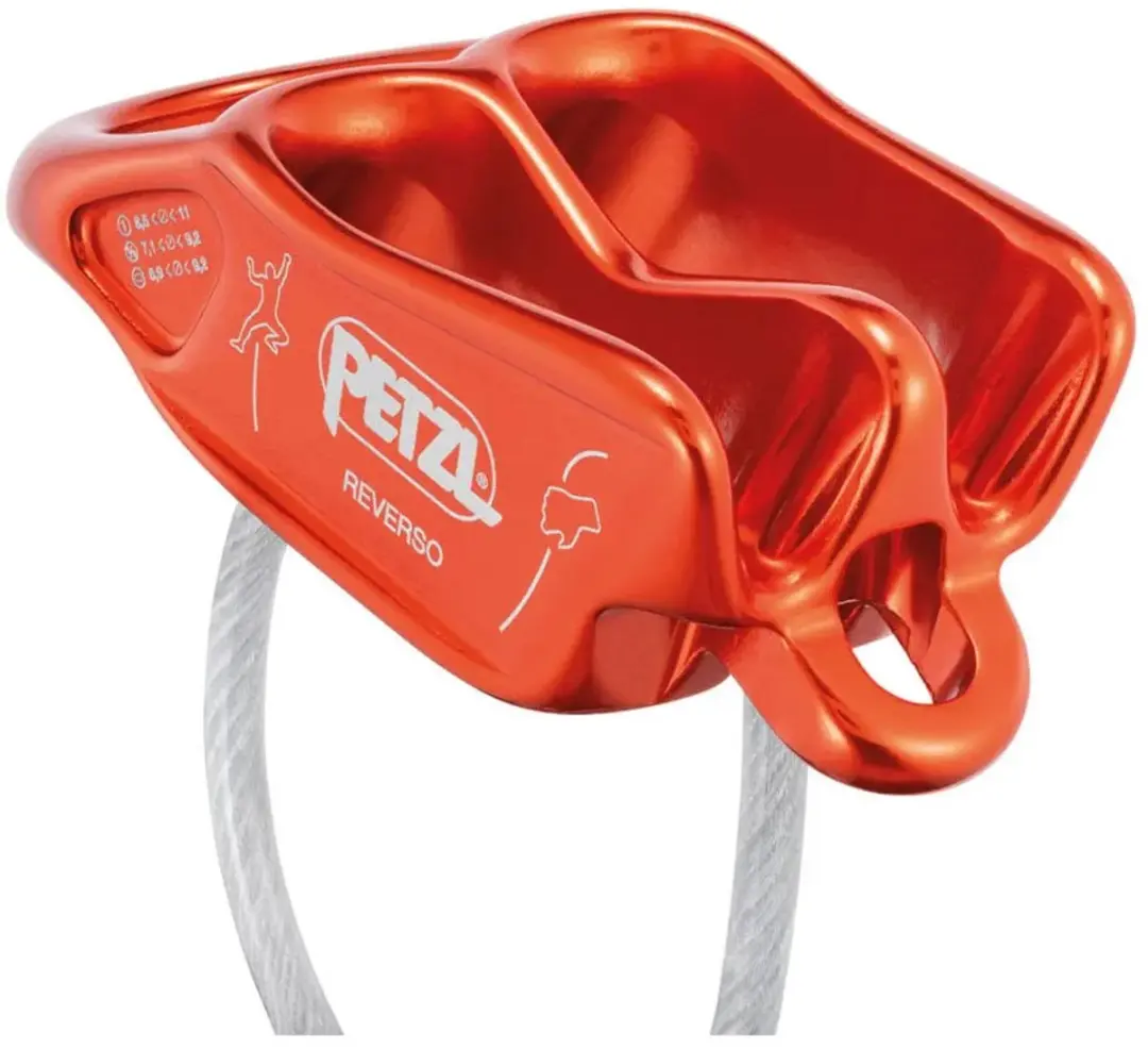 Petzl Reverso Zekeringsapparaat - Rood