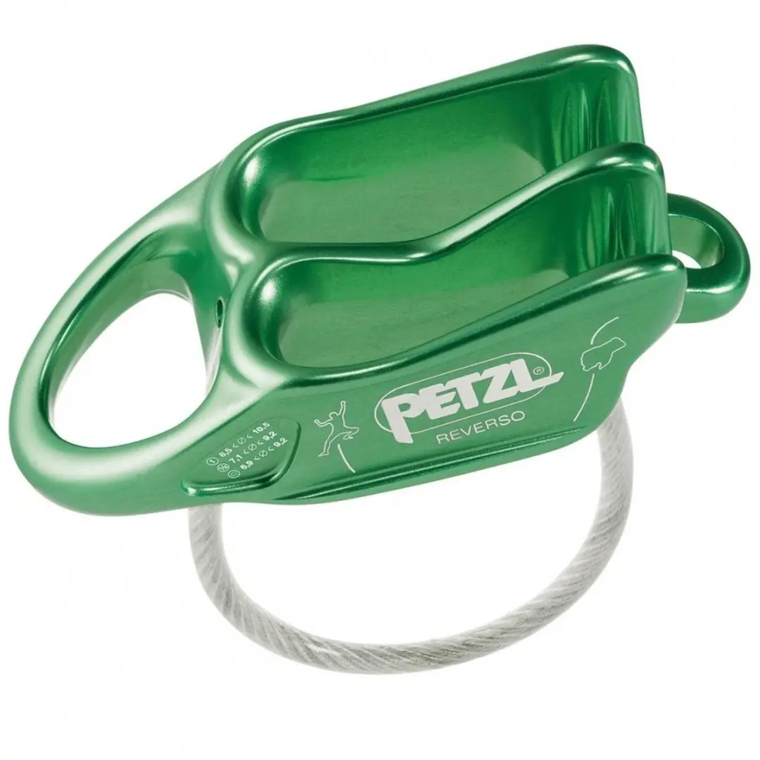 Petzl Reverso Zekeringsapparaat - Rood