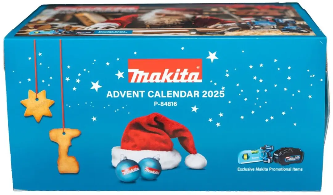 Makita Adventskalender 2025 P-84816 - 60-delige gereedschapset
