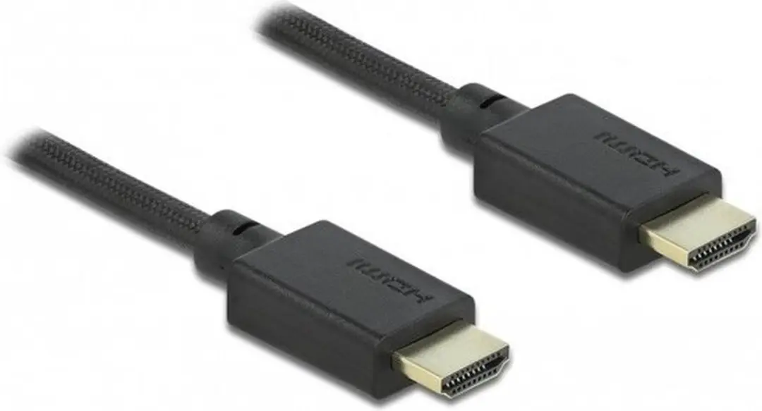 Delock HDMI Kabel Type A 2m - Zwart - afbeelding 5 van 5