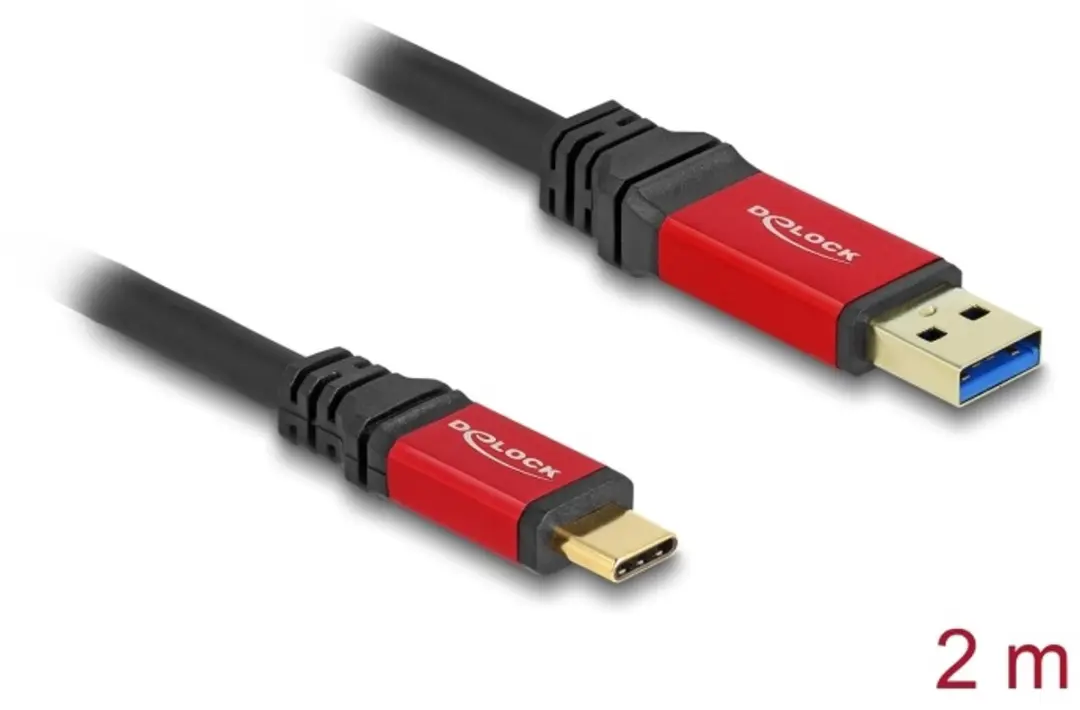 Delock USB 10Gbps A naar C Kabel 2m