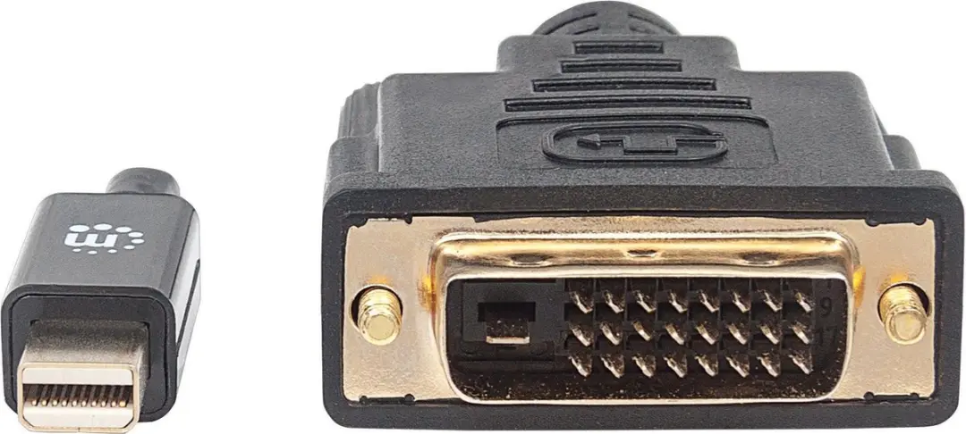 Mini DisplayPort naar DVI-D Kabel 1.8m - Zwart