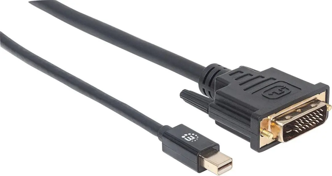 Mini DisplayPort naar DVI-D Kabel 1.8m - Zwart