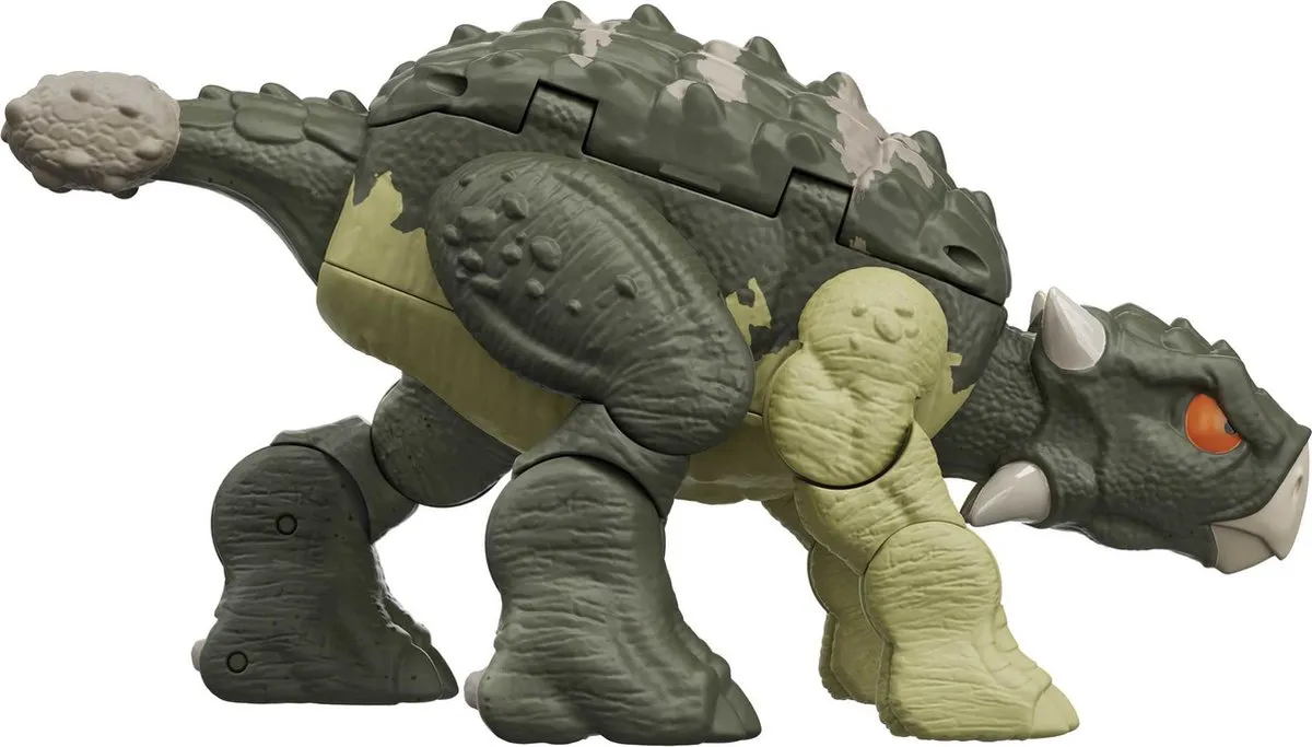 Jurassic World Fierce Changers Double Danger Tyrannosaurus & Ankylosaurus HLP08 - Groen
