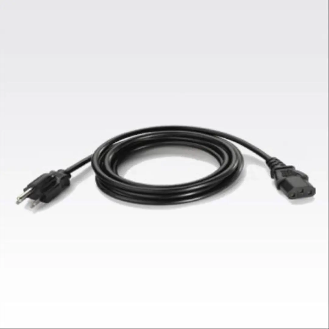 Zebra AC Line Cord US 23844-00-00R - Zwart