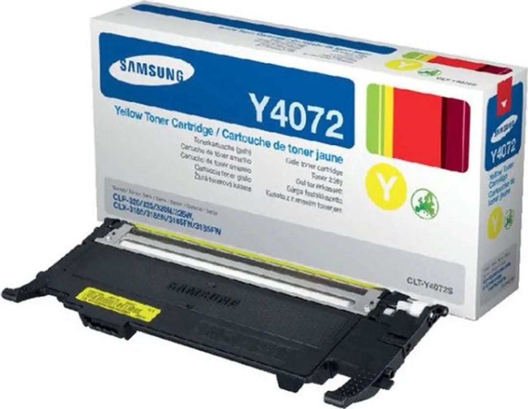 Samsung CLT-Y4072S Gele Tonercartridge SU472A - 1000 Pagina's - afbeelding 2 van 6