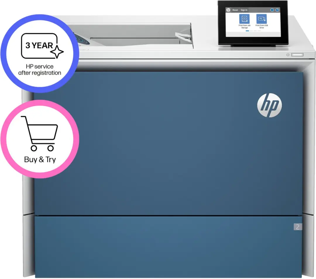 HP Color LaserJet Enterprise 6701dn - 40 ppm - 650 Vel - afbeelding 5 van 6