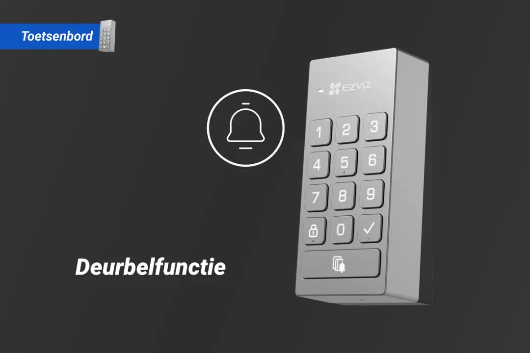 EZVIZ DL01 Pro A3 Slimme Woninghub Deurslot - Eurocilinder - Grijs