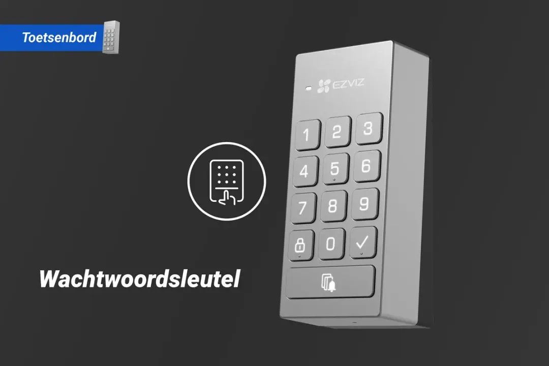 EZVIZ DL01 Pro A3 Slimme Woninghub Deurslot - Eurocilinder - Grijs