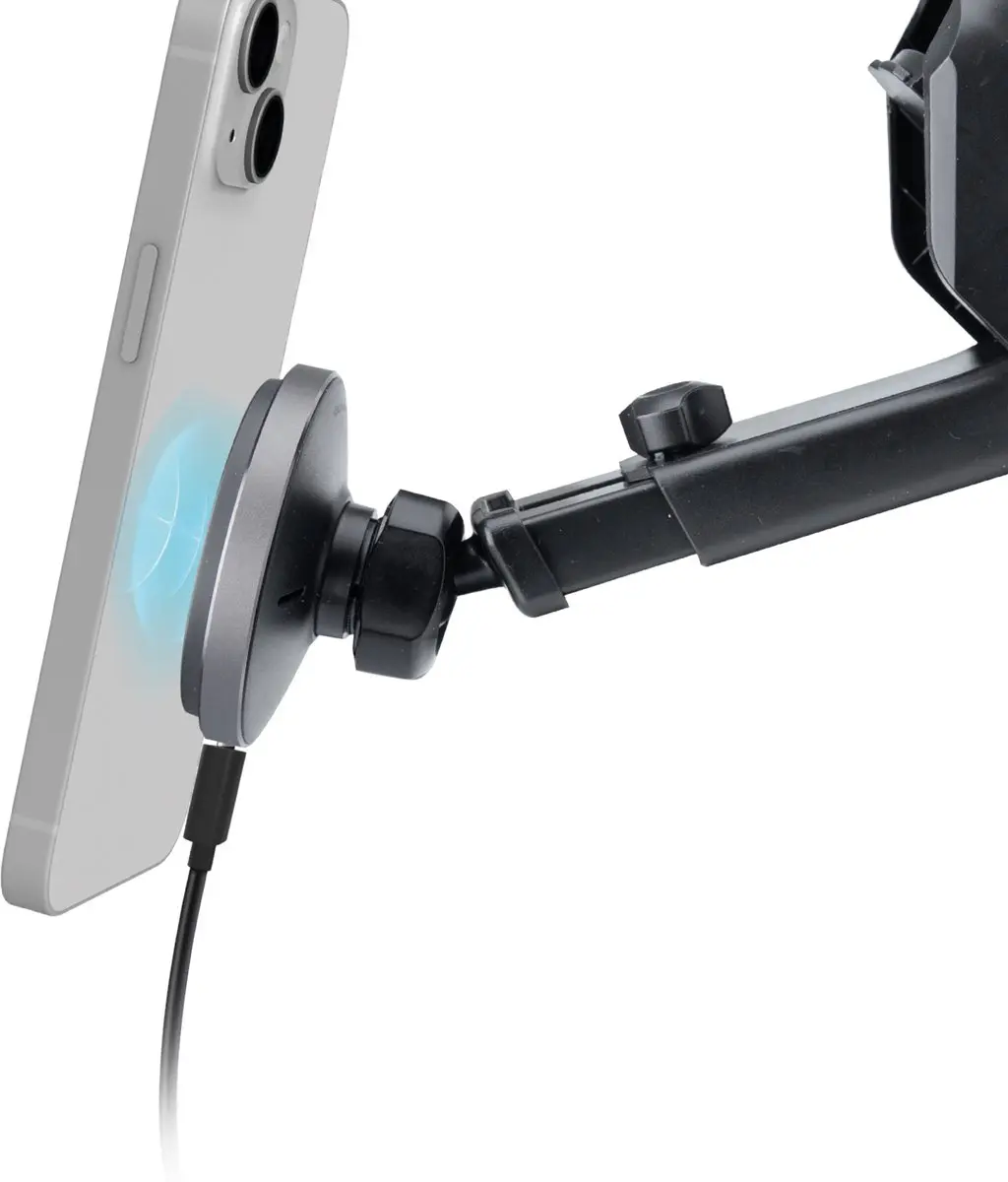 SBS Telescopische Smartphonehouder MagSafe - Transparent - afbeelding 6 van 6