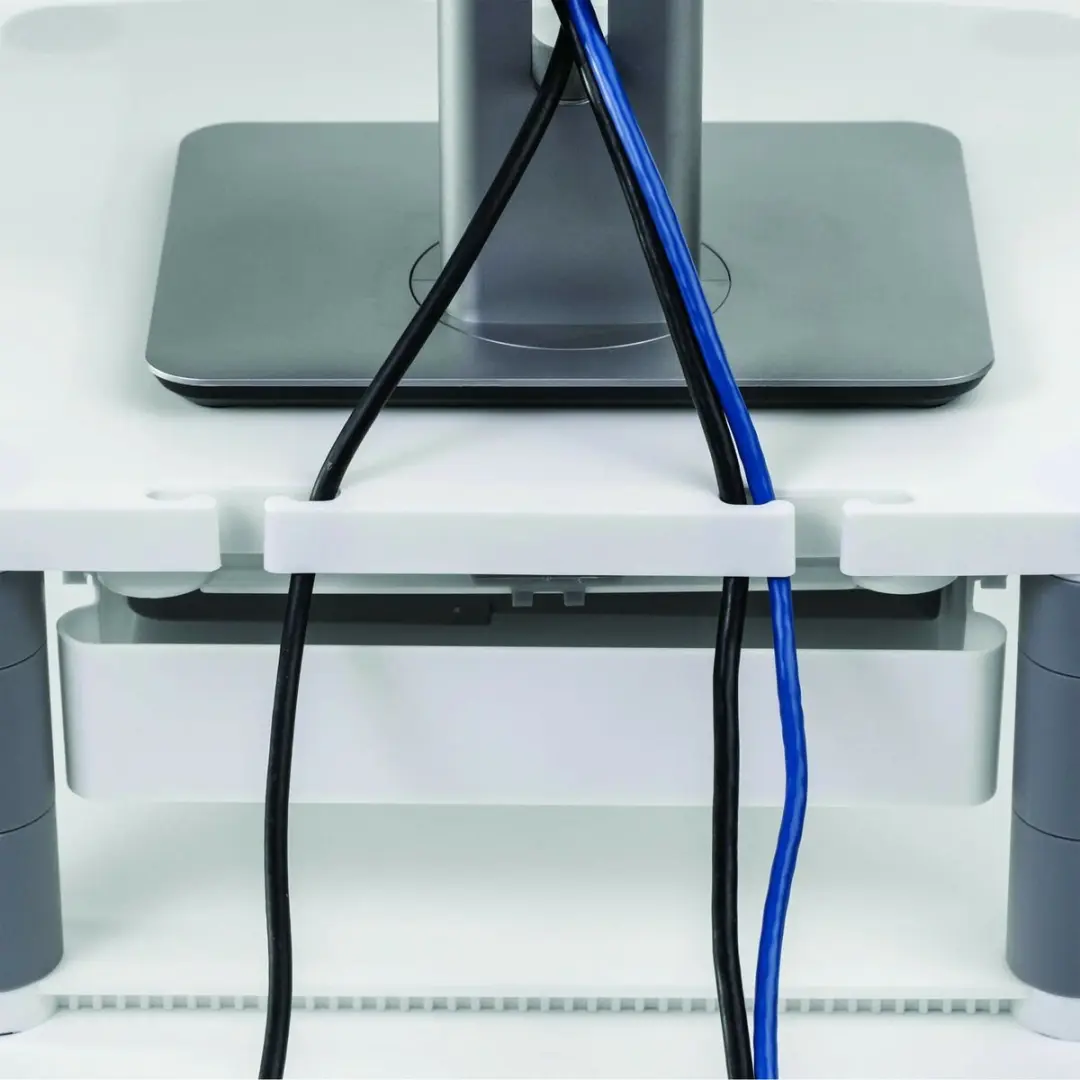 Fellowes Premium Plus Monitorstandaard 077511917134 - 24 Inch - Wit - afbeelding 6 van 6