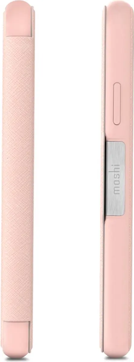 Moshi SenseCover iPhone X/Xs Hoesje - Luna Pink - afbeelding 2 van 5