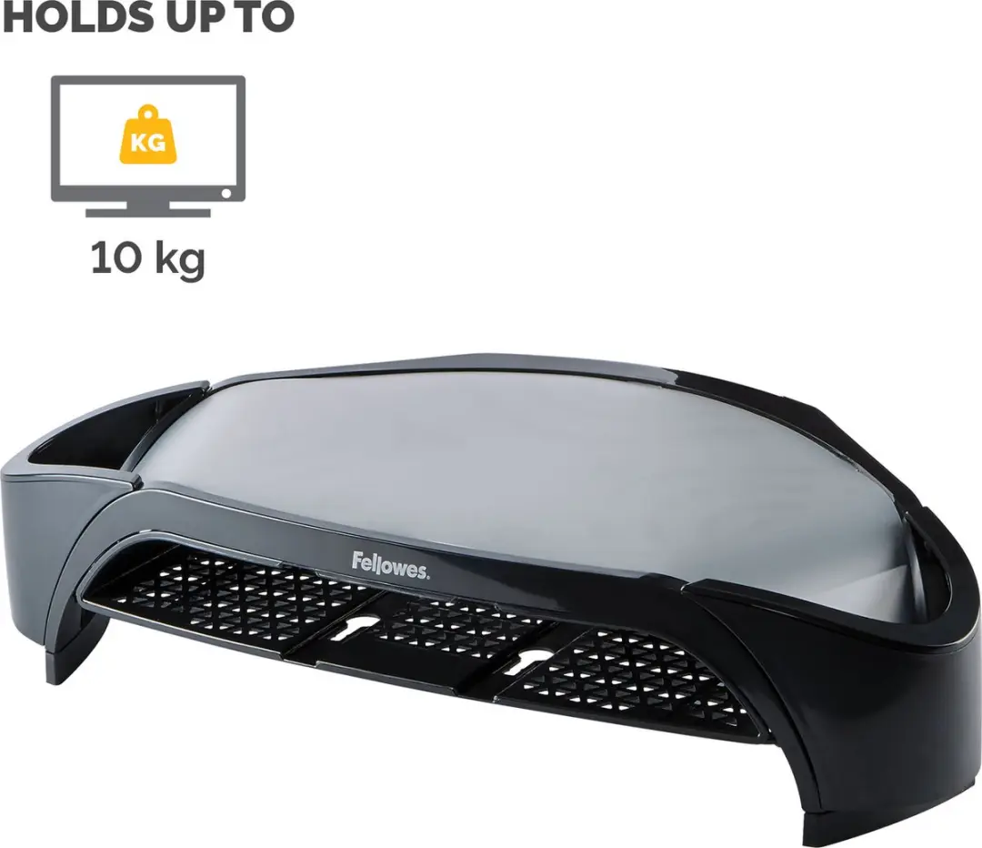Fellowes Office Suites Plus 8020801 Monitorstandaard - 1 Inch - Zwart - afbeelding 4 van 6