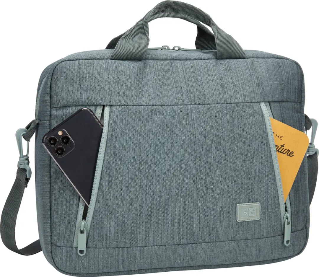 Case Logic Huxton Attaché 3204649 Laptoptas 13.3" - Groen - afbeelding 5 van 6