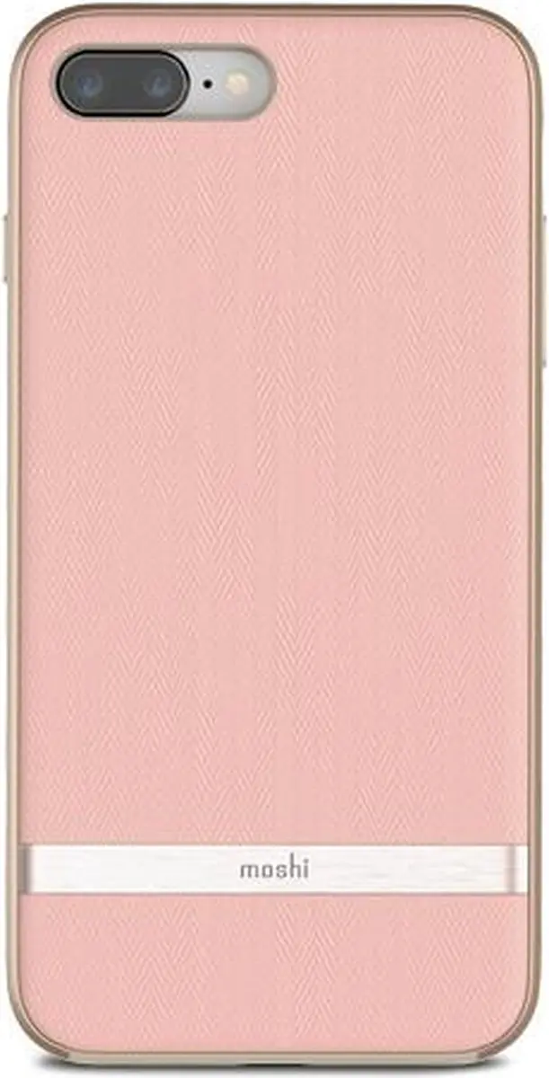 Moshi Vesta iPhone 7/8 Plus Hoesje - Bloesem Roze - 99MO090304 - afbeelding 2 van 6