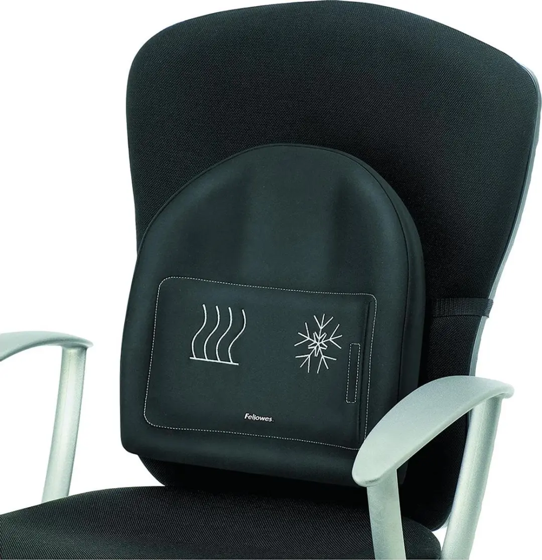 Fellowes Heat and Soothe Rugsteun - Zwart - afbeelding 2 van 5
