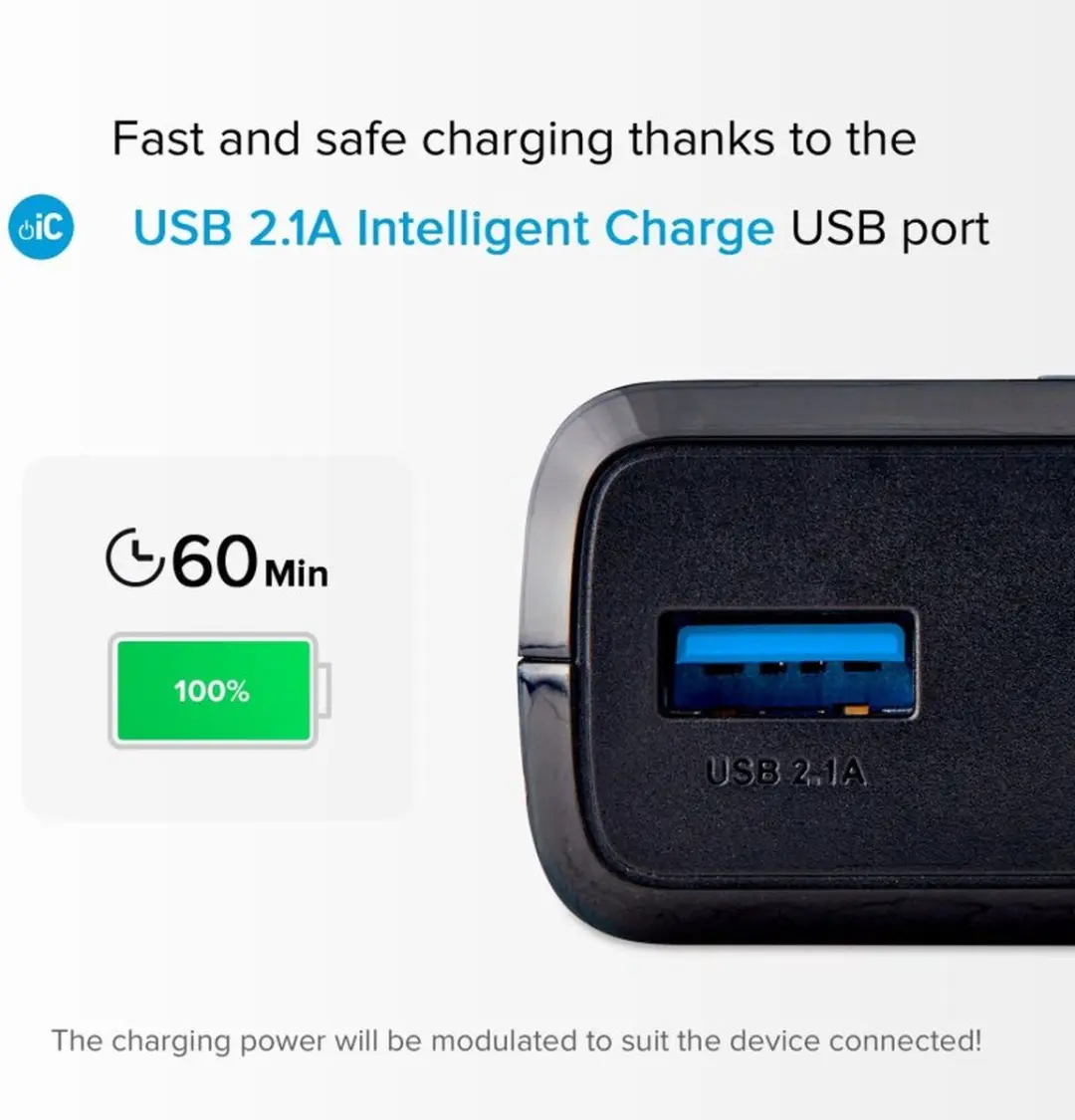 SBS Powerbank 20000mAh - 74W - USB-A/USB-C - Zwart - afbeelding 6 van 6