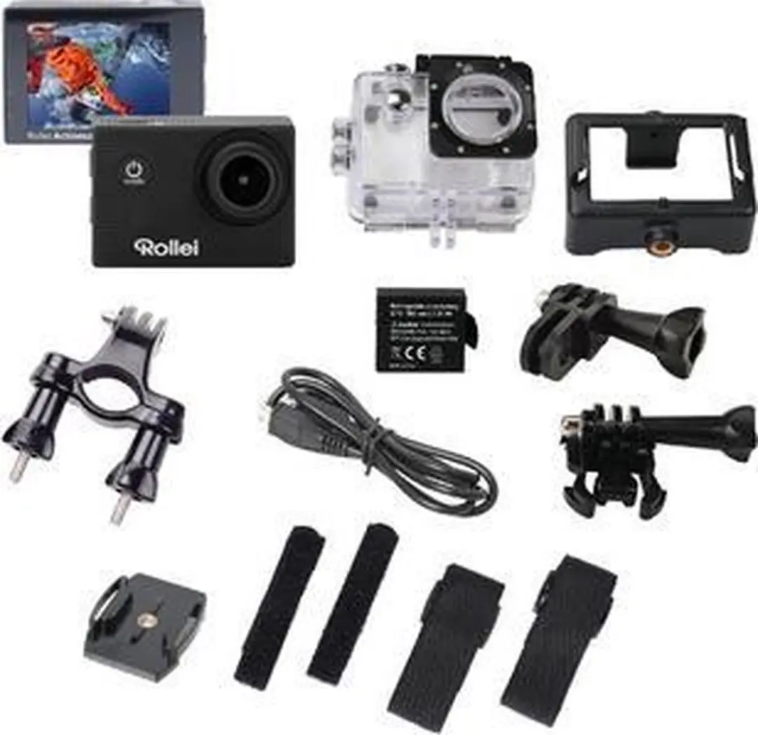 Rollei Actioncam 372 ROL40140 - 1MP Full HD - Zwart - afbeelding 4 van 6