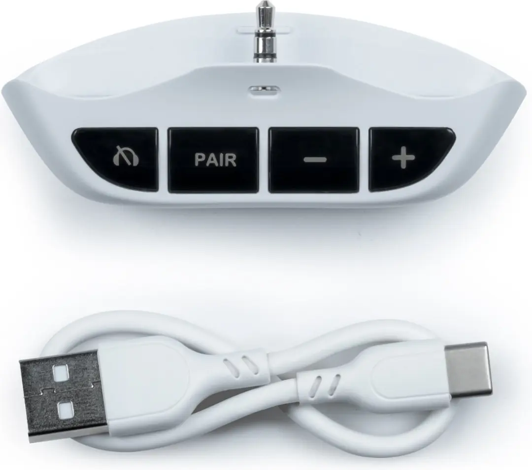Bigben PS5 Audio Adapter - Draadloze Controller - Wit - afbeelding 3 van 6