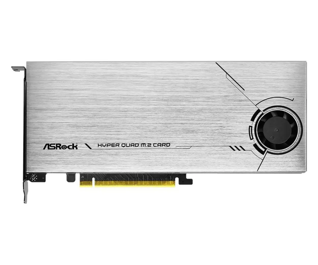ASRock Hyper Quad M.2 Card - PCIe 4.0 x16
