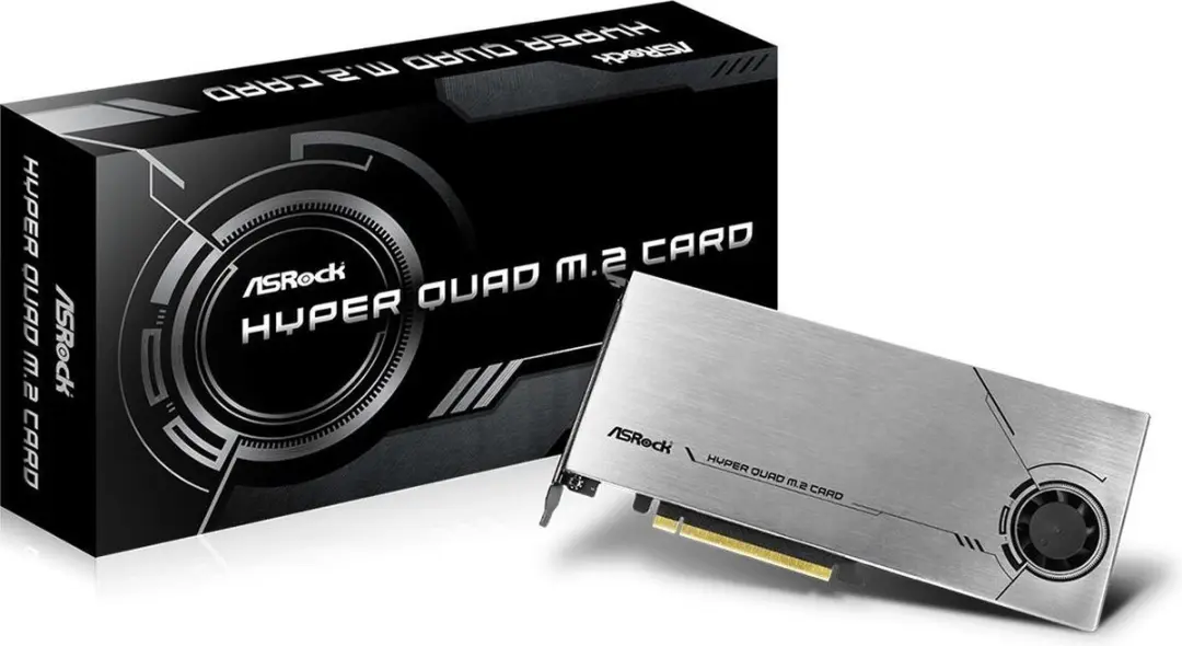 ASRock Hyper Quad M.2 Card