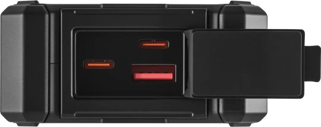 Sandberg Solar Powerbank CampLED 20000 20000mAh - 15W - Zwart - afbeelding 6 van 6