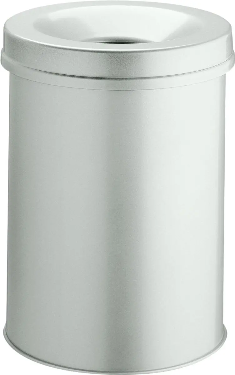Durable Safe 330610 Prullenbak 30L - Metaal Grijs - afbeelding 6 van 6