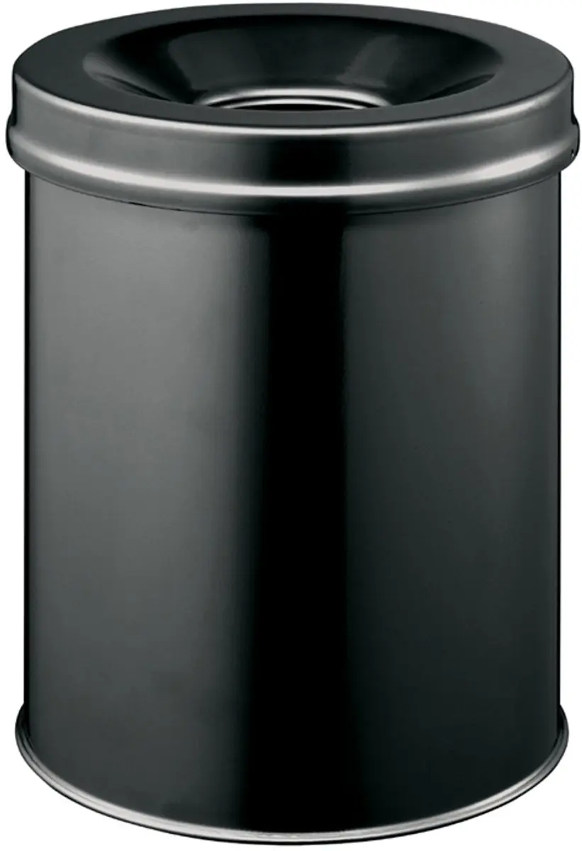 Durable Safe 330610 Prullenbak 30L - Metaal Grijs - afbeelding 3 van 6