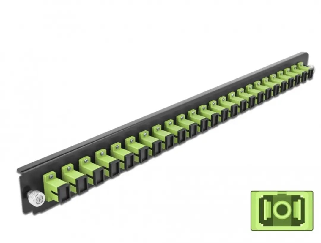 Delock 43356 Glasvezel-frontpaneel 1U