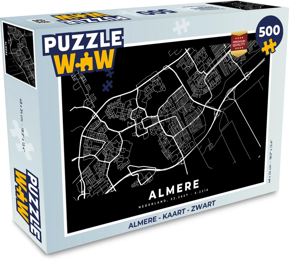 PuzzleWow Almere Legpuzzel 500 Stuks