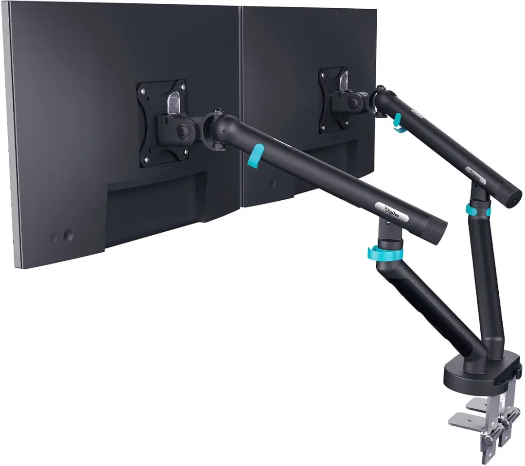 Digitus DA-90471 Flat Panel Bureau Steun 35" - Zwart - afbeelding 2 van 6