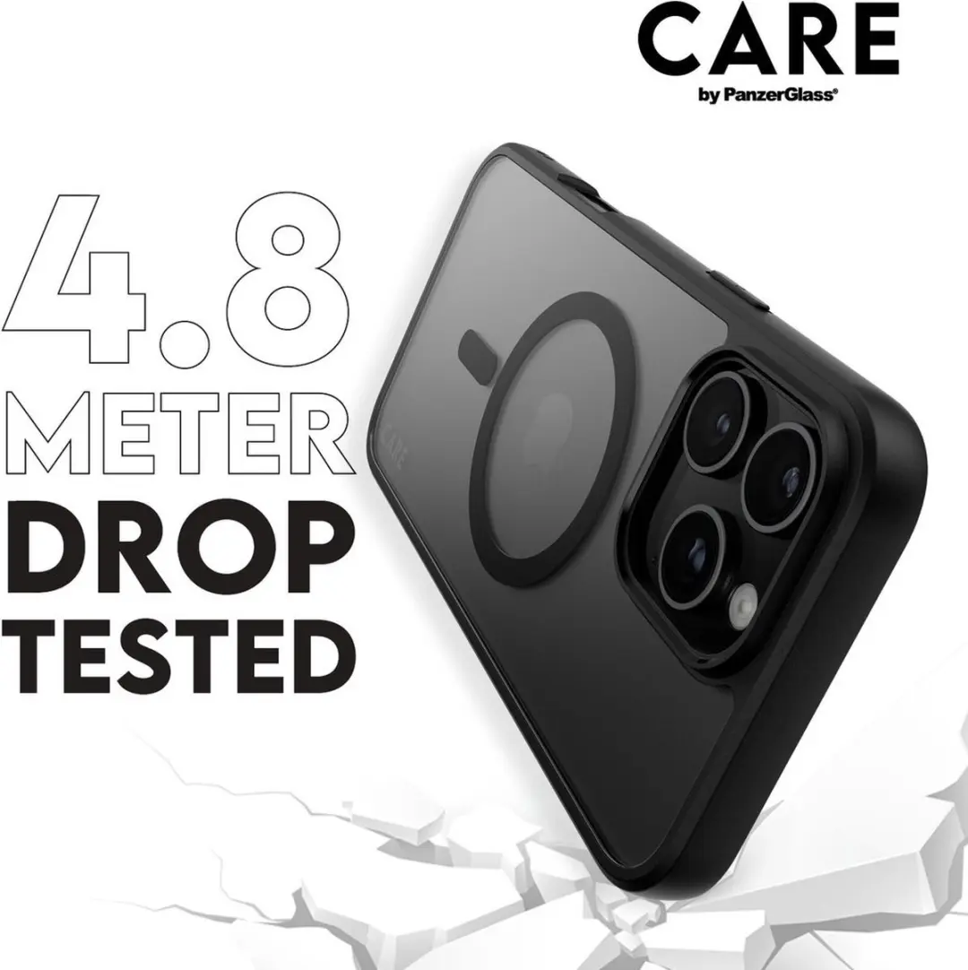 PanzerGlass Flagship Case 1360 iPhone 16 Pro Max - Transparant - MagSafe - afbeelding 6 van 6