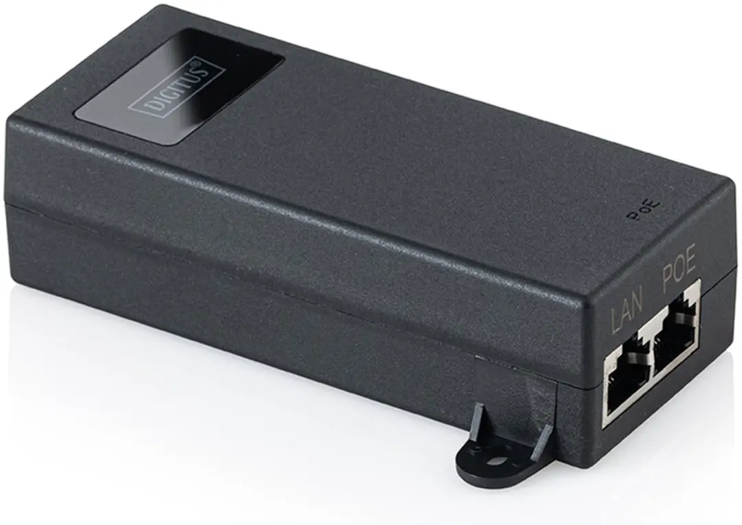 Digitus DN-95104-1 PoE Injector Gigabit Ethernet - 55V - Zwart - afbeelding 5 van 5