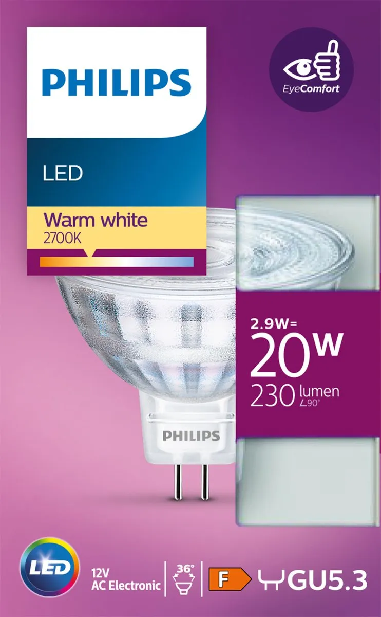 Philips LED Spot GU5.3 20W
